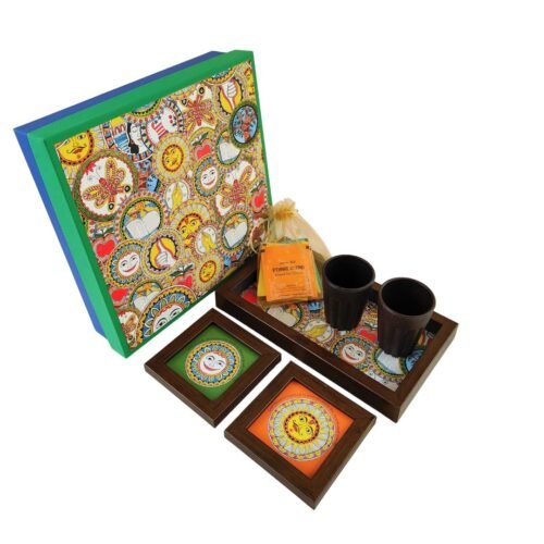 Premium Tray Gift Set - Madhubani