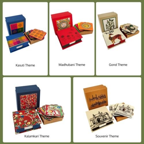 Memo Box & Coaster Gift Box