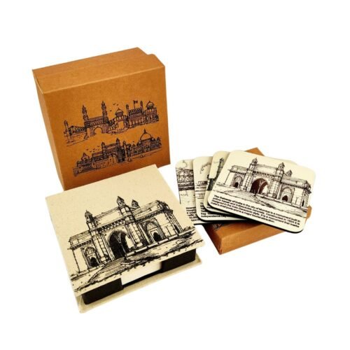 Memo Box & Coaster Gift Box - India - Sketches