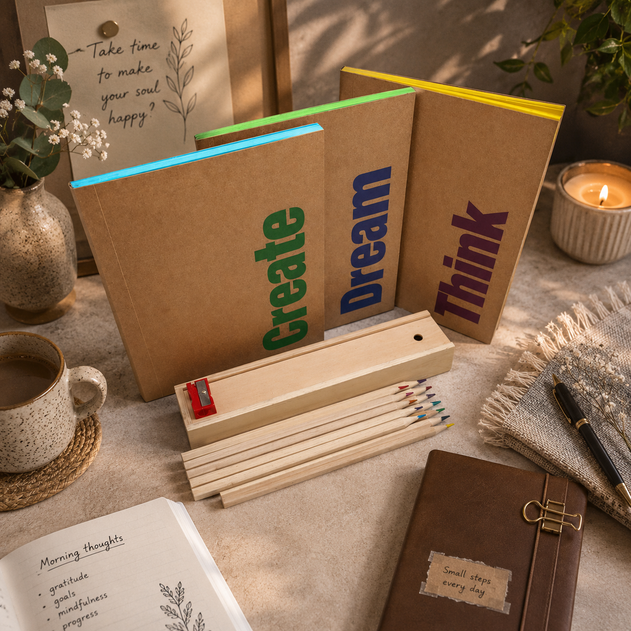Dream think create gift set
