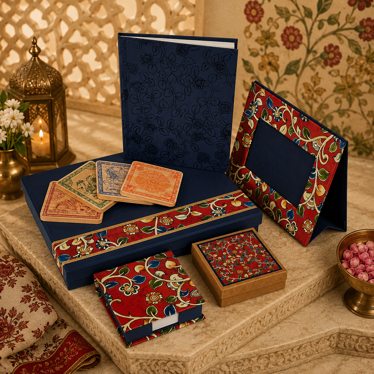 Kalamkari Gift Set large