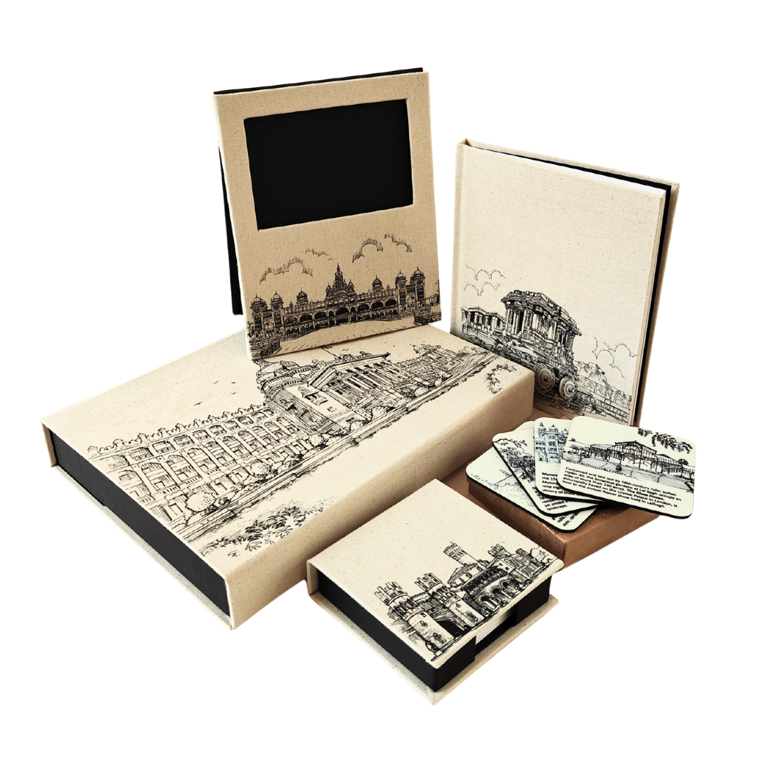 Karnataka in a box - sketches - large