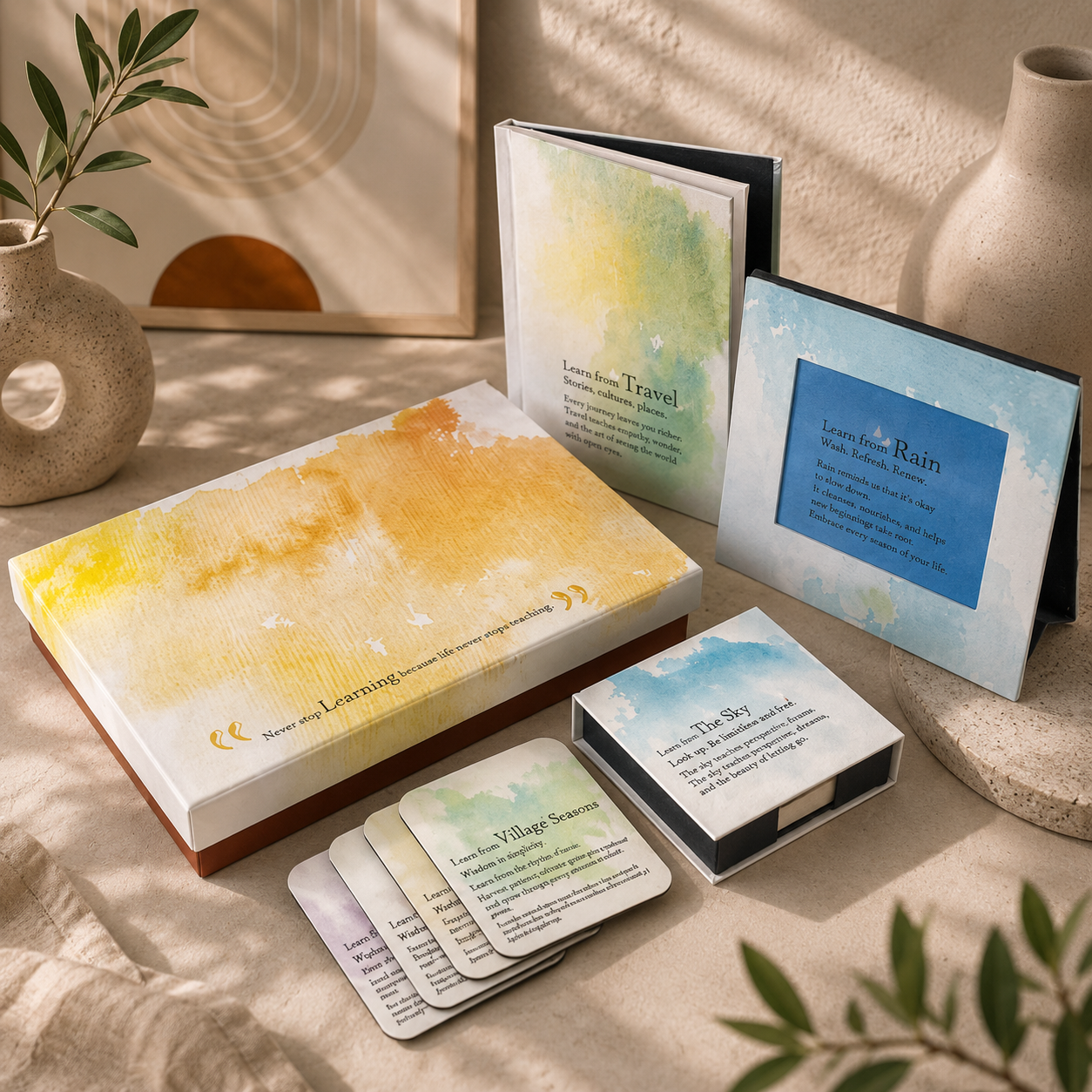 Learning Gift Set – Watercolour