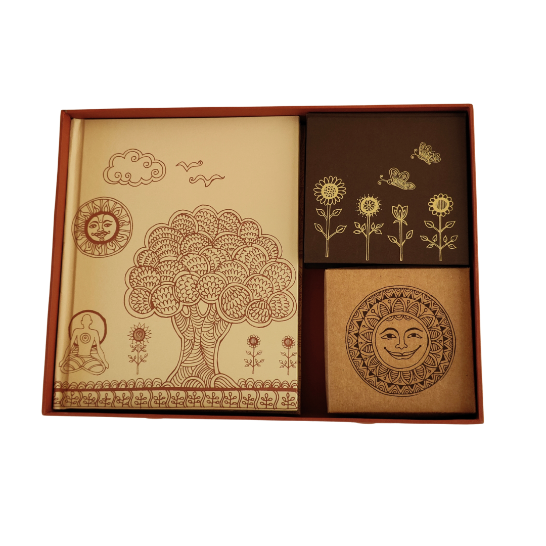 Madhubani Rustic Gift Set Large (2)