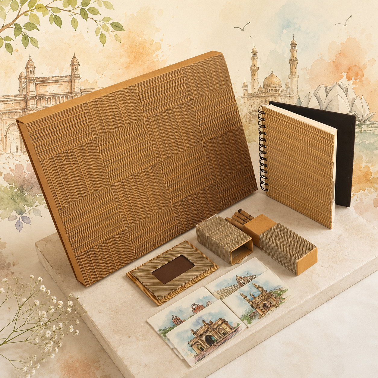 Souvenir Gift Set – Watercolour