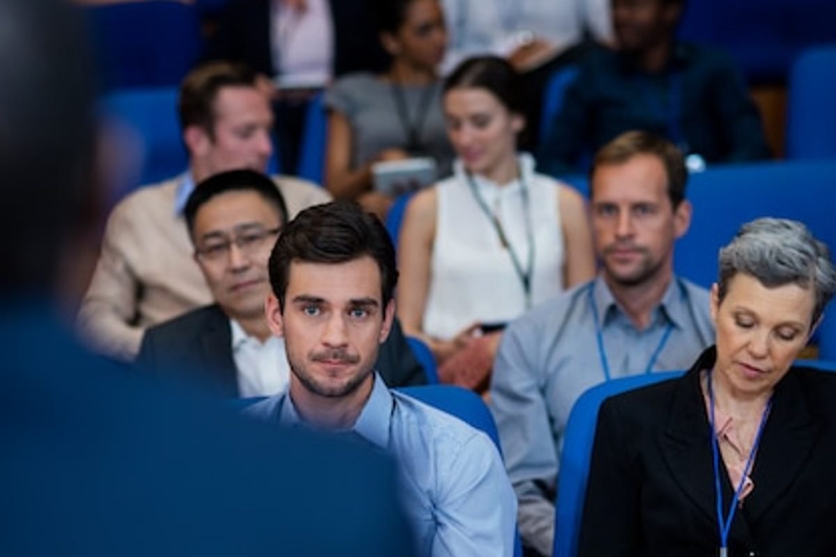 What to give an event guest, delegates seated at a corporate conference