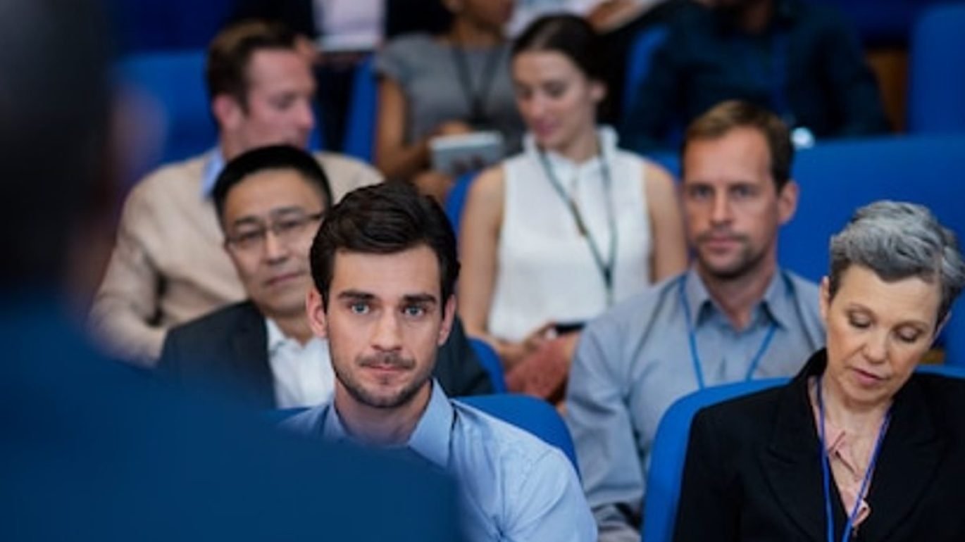 What to give an event guest, delegates seated at a corporate conference